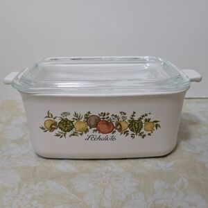 Spice of Life Vintage Corning Ware 1.5 L Rectangle Casserole dish